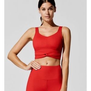 Red Ribbed Carbon38 Set in Chili